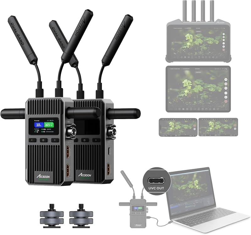 Sistema transmisor video inalámbrico CineView 2 SDI 1500pies