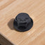 10 Pzas Perno Hexagonal Acero Inox 304 Rosca Completa Negro