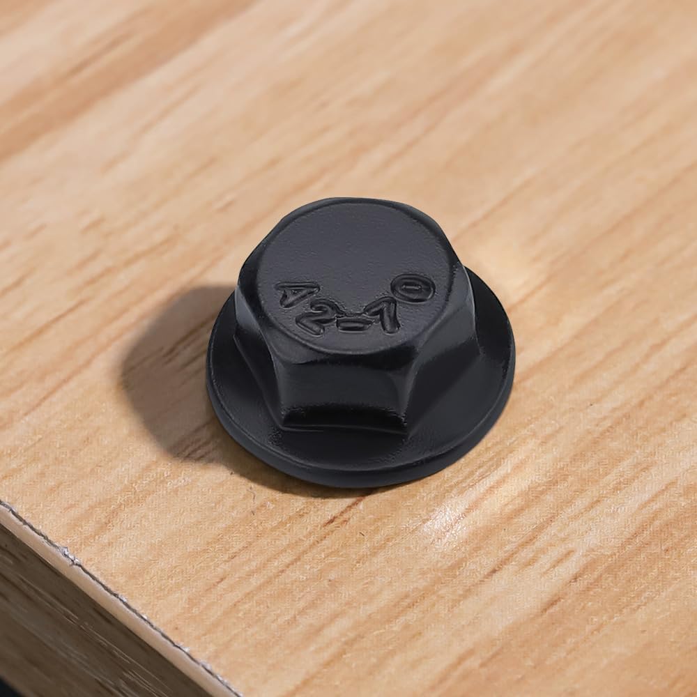 10 Pzas Perno Hexagonal Acero Inox 304 Rosca Completa Negro