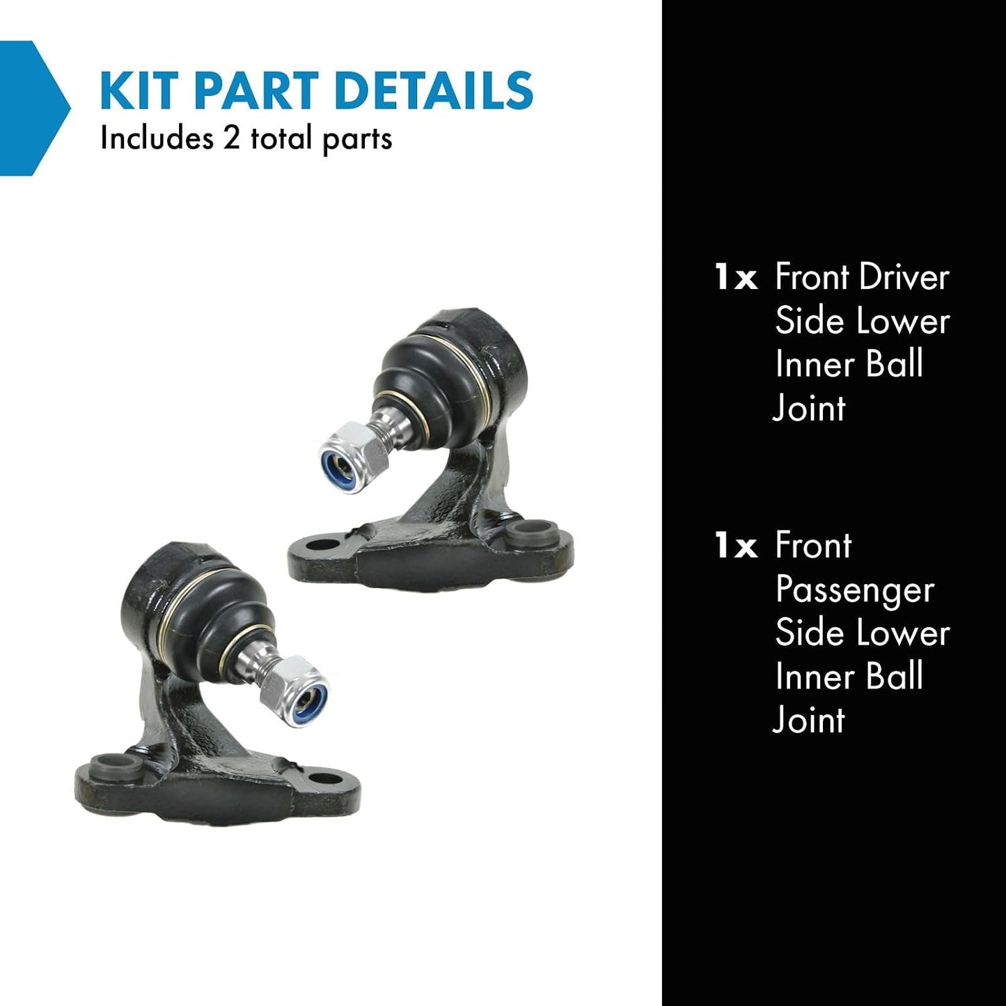 Set rótulas interiores delanteras BMW 325xi 330xi 01-05