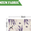 Camino mesa primavera lavanda morado mariposa arpillera 13x36pulg