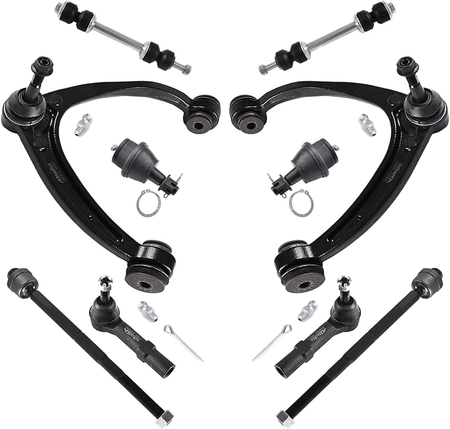 Kit 10 Pzas Brazo Control Delantero Chevy