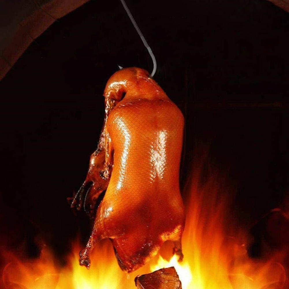 Ganchos acero inox para colgar carne procesamiento