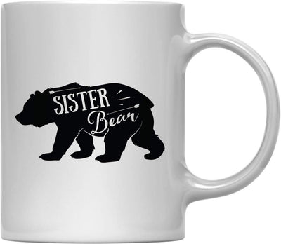 Taza café chocolate 11oz regalo hermana osa con caja