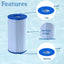 Cartucho filtro spa FD2002 comp FC2385 paq 2
