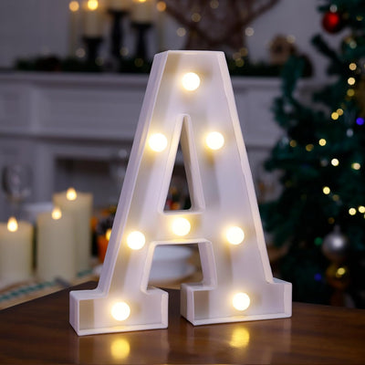 Letrero LED con letras iluminadas para bodas y fiestas