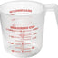 Taza medidora plástico 2 tazas pack 2