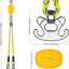 Cable remolque acero inox para embarcación deporte acuático