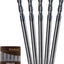 Set 5 Fresas Cuadradas Carburo 3/16pulg CNC Profesional