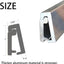 Soporte mesa RV ajustable aleación aluminio 15.7"