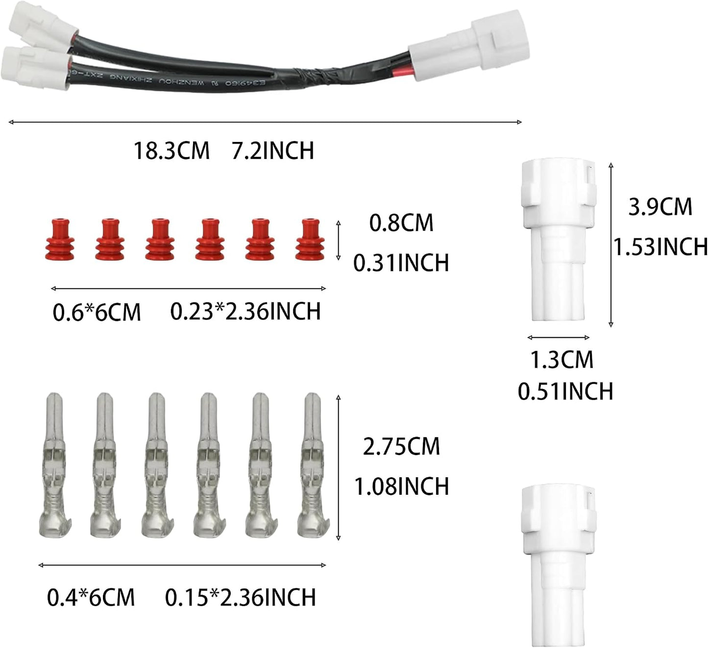 Kit divisor corriente motocicleta con USB GPS y luz auxiliar