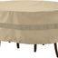 Funda redonda para muebles exterior 84" impermeable