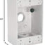 Caja resistente intemperie tomas 4.5pulg color blanco