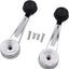 2 Manivelas Ventana Interior Comp Ford