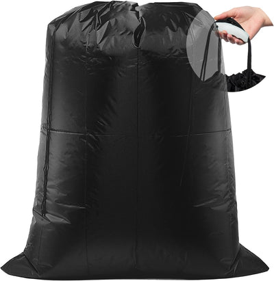 Bolsa lavandería 55x43" asa silicona tela Oxford negro