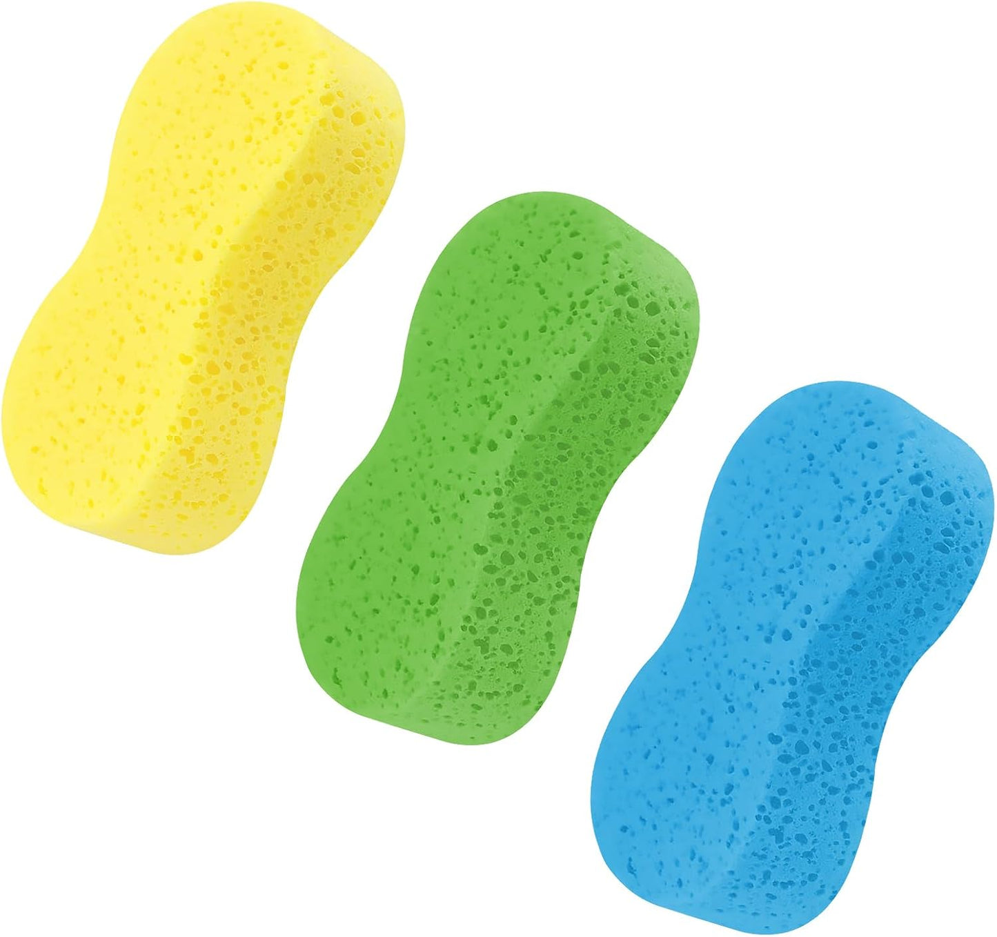 Esponjas multiusos para cocina baño hogar coloridas 3 pzas