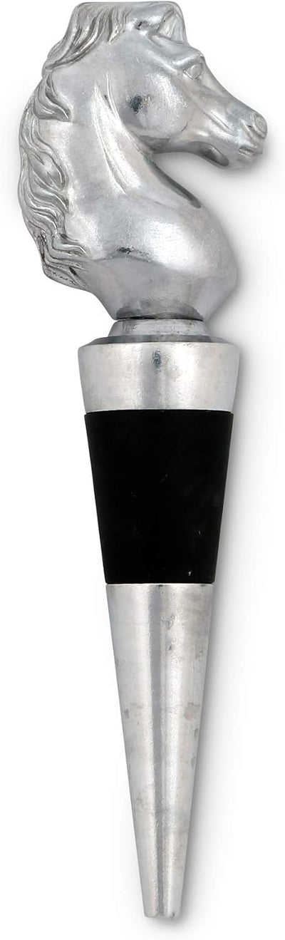 Tapón aluminio botella vino caballo 5pulg