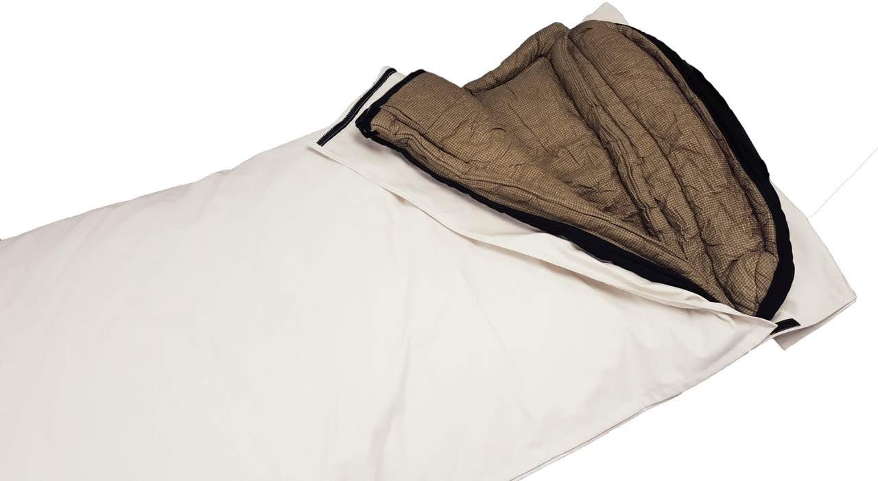 Rollo cama lona algodón 15oz estilo vaquero con cremalleras