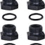 10AN Block off Cap Adaptador Aluminio 4 Pzas