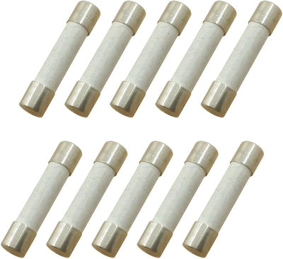 Fusible cerámica 30A 0.236x1.181in paq 10