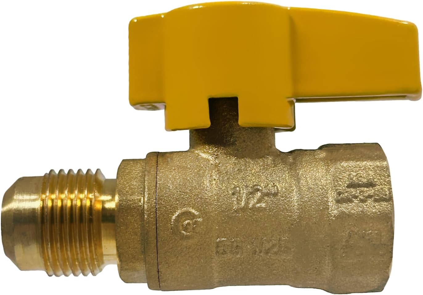 Válvula gas FIP 1/2pulg flare 5 Pzas