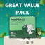 300 Bolsas Biodegradables Perro 20 Rollos Extra Gruesas