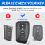 Funda llavero Lexus piel suave 4 botones comp