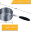 Taza medidora 2/3 tazas con agarre silicona y cucharilla acero inox