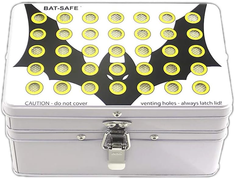Caja fuerte mini a prueba de murciélagos para baterías