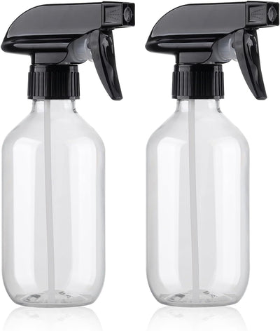 Botellas spray 10oz plástico recargable BPA free boquilla ajustable