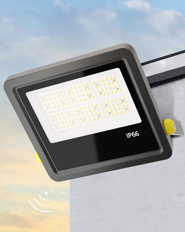Luces inundación exterior LED 38400lm 5000K IP66 seguridad
