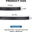 Protector umbral puerta ABS comp Toyota Prius LE/XLE/Limited