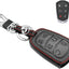 Funda llavero cuero 6 botones comp Cadillac SRX CT6