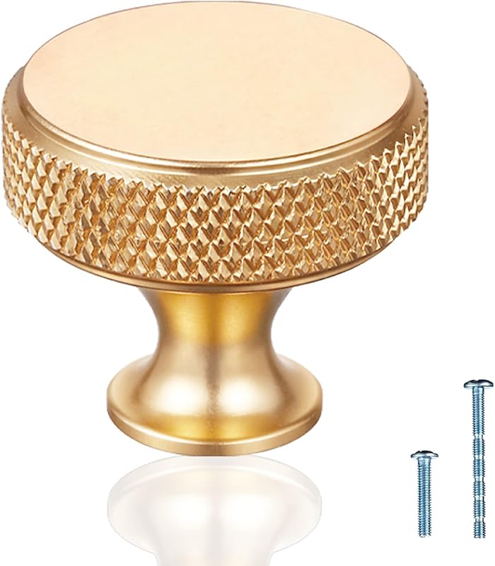 6 Manijas Doradas Cajones Accesorios Muebles