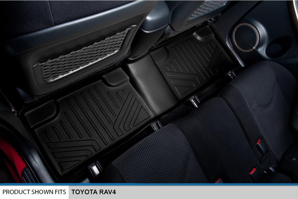 Alfombrillas segunda fila Toyota RAV4 06-12 color negro