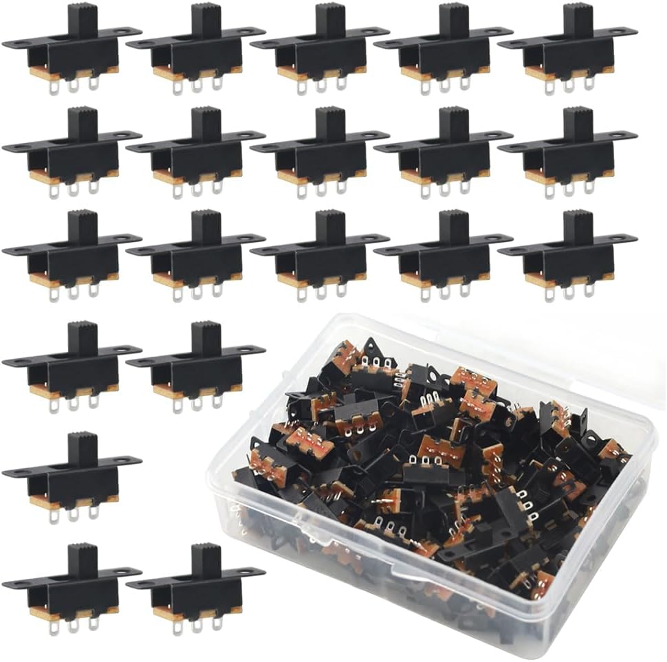 Interruptor deslizante micro miniatura 0.5a 50v dc 3 pin