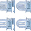 Clips rejilla reemplazo para Hummer H3 06-10 H3T