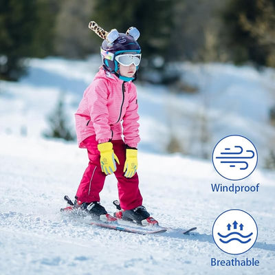 Guantes snowboard invierno niños 3 tamaños