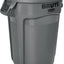 Bote basura redondo resistente 44gal color gris