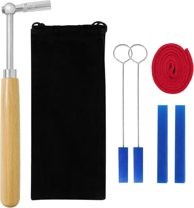 Kit 6 Pzas Afinación Piano Herramientas Profesionales