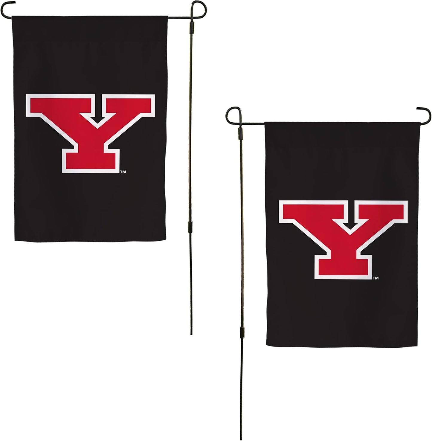 Bandera jardín Youngstown 19x12pulg pingüinos diseño 2