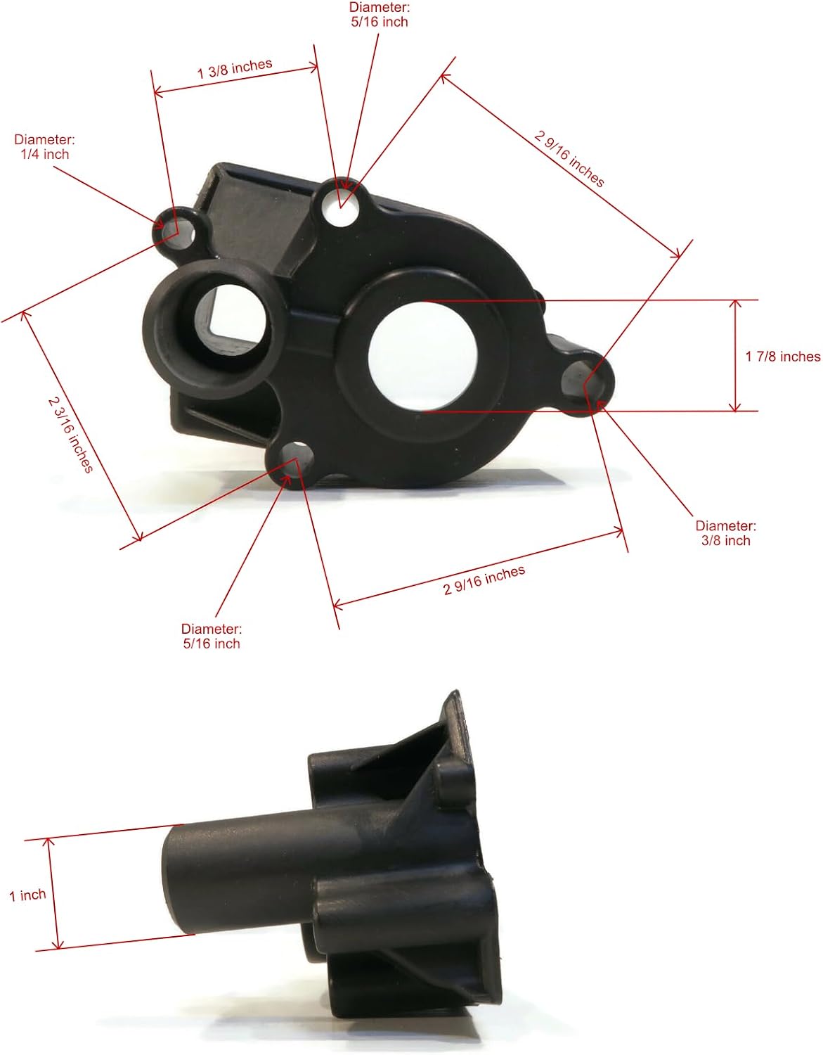 Kit bomba agua impulsor fueraborda Mercury 115 HP