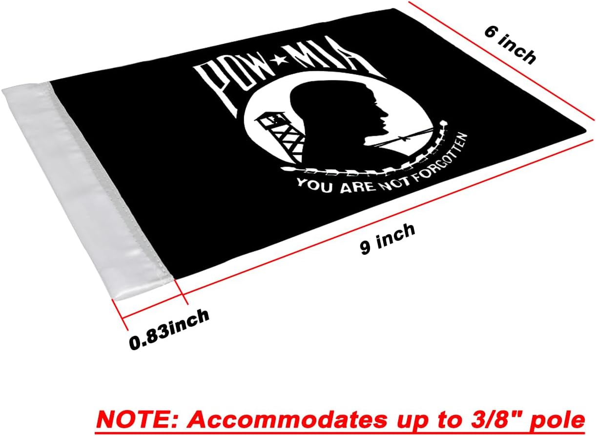 Bandera motocicleta doble cara 6x9