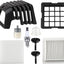 Kit cubierta filtro aire Echo 2620 Tapa perilla