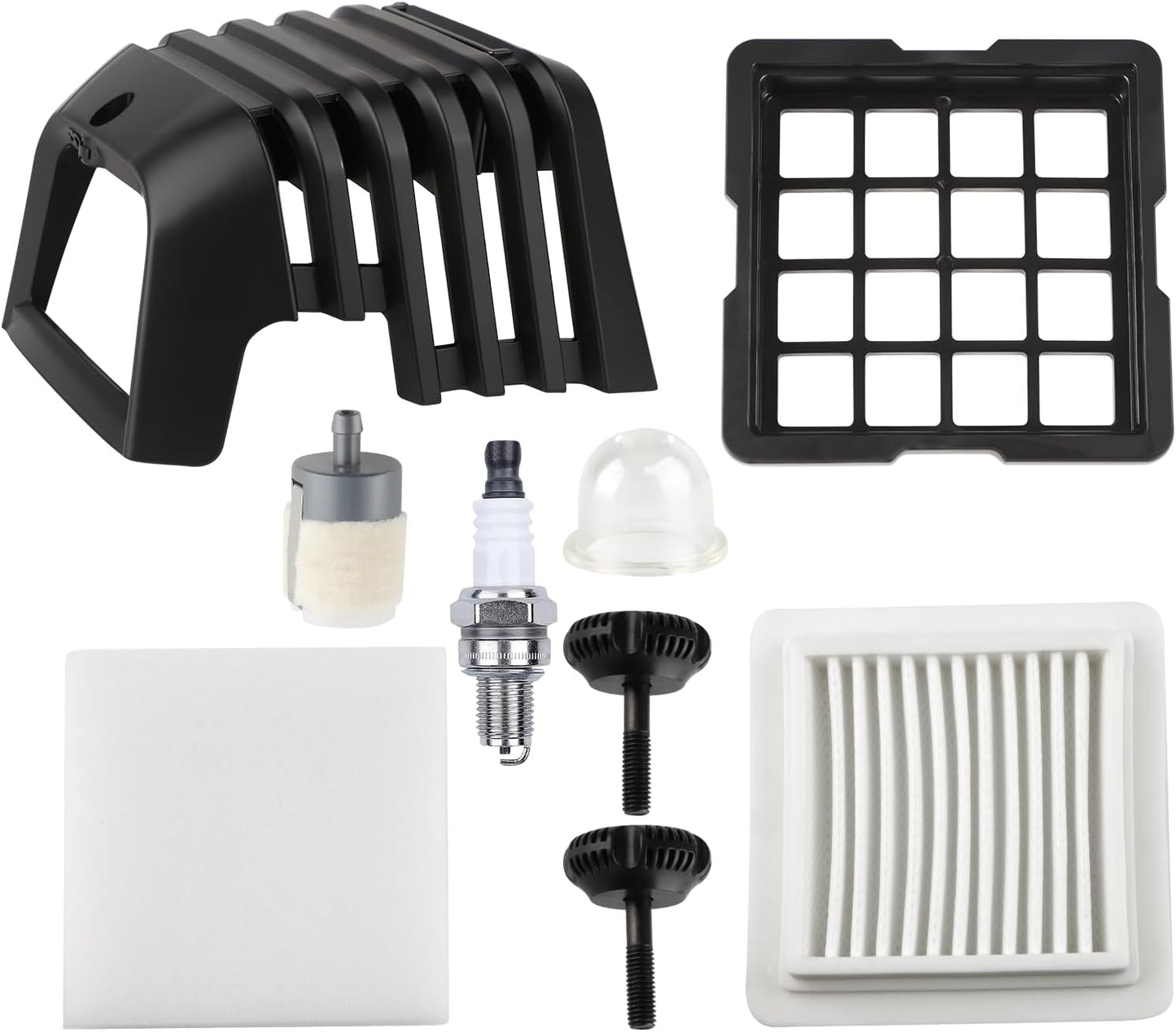 Kit cubierta filtro aire Echo 2620 Tapa perilla