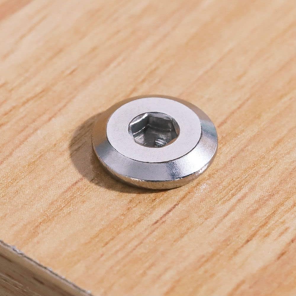 Tornillos M10 acero inox 304 10 Pzas con tuercas bloqueo