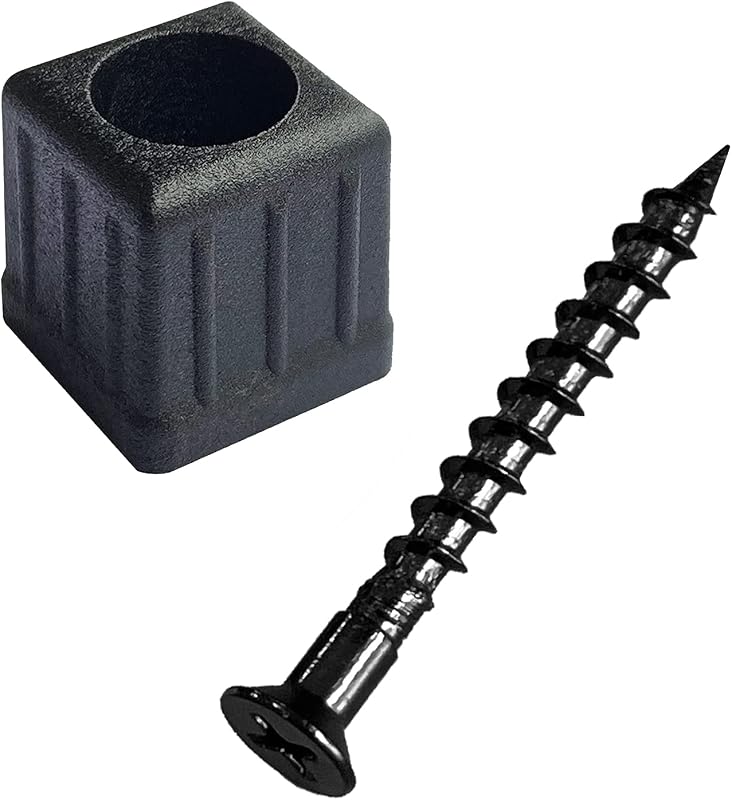 Conectores balaustre negro anti-UV 3/4" 100uds