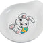 Soporte cuchara cerámica diseño conejo Pascua cocina