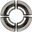 Codo escape 90° acero inox SS304 2.5" 16GA para automóvil