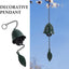 Campana hierro forjado campanilla viento retro para jardín